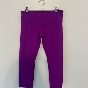 Purple Size 8 Lululemon leggings